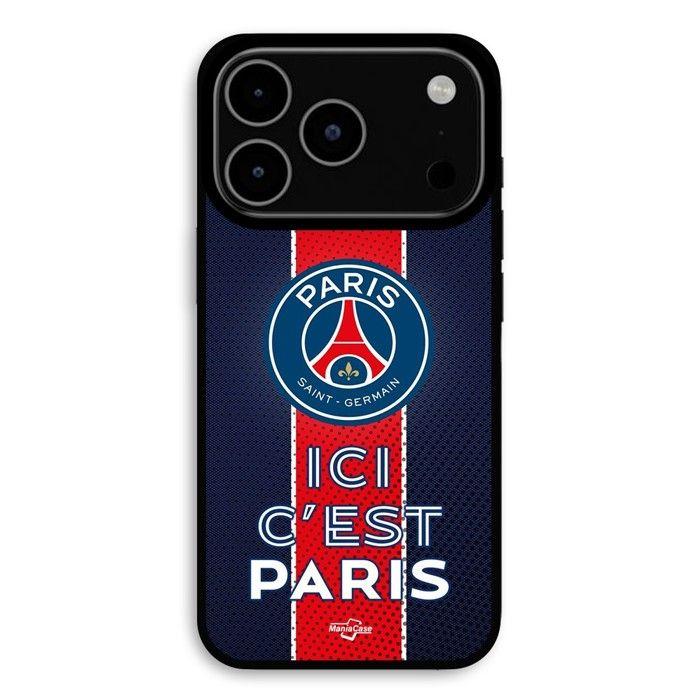 Coque Pour iPhone 17 Pro PSG logo ici c'est Paris Maniacase
