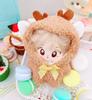 AXLUCE Plush Clothes Kigurumi Plush Toy Clothes 10cm Doll - - - - - - (Fawn)
