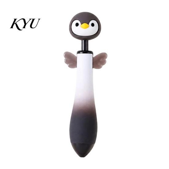 Cartoon Pens with Wings Cute Animal Ballpoint Pen, 0.7mm Smooth Writing Retractable Gel Stationery Gifts for Kids Pens, Owl/Chick/Penguin/Honeybee Pen