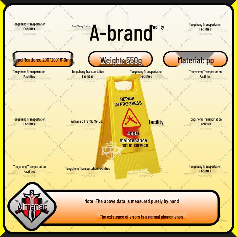 A-Frame Plastic Wet Floor & No Parking Safety Sign