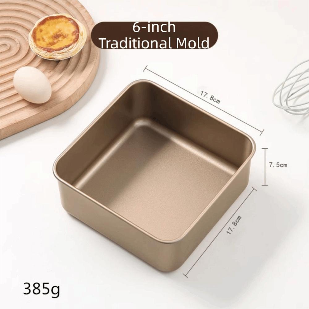 Non-Stick Square Baking Pan Thickened Carbon Steel Bakeware Tools Cake Mold Tray Cake Baking