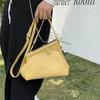 Bag 2025 New European and American Fashion Retro Texture Ins Internet Celebrity Women Shoulder Crossbody Triangular Small Square Bag Pu
