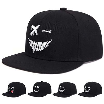 Unisex Personality Embroidery Hip-hop Hats Outdoor Adjustable Casual Baseball Caps Sunscreen Hat Sports Golf Cap