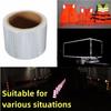 3-color 100cm X 5cm Reflective Warning Tape Car Safety Mark Protective Sticker - High Visibility Reflective Strip for Vehicle