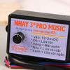 12V-24V 12 Lyd Musikk Elektronisk Horn Kontroller 3+Pro Horn Høyttaler Lydkontrollboks Enhet Med Volumbytte