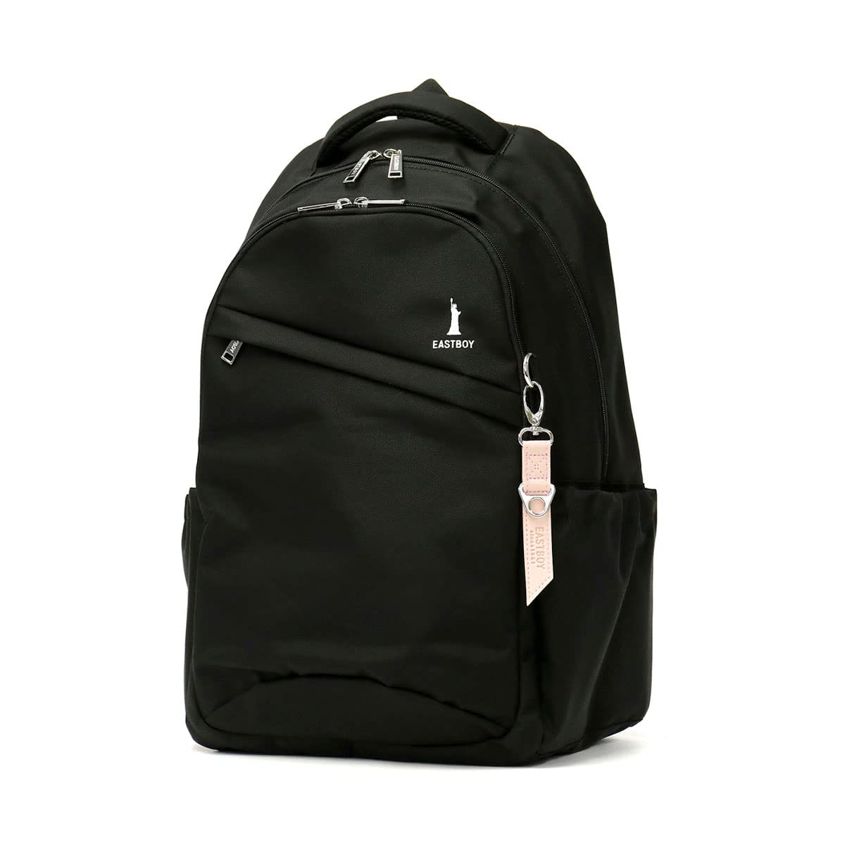 

Rucksack with antibacterial pocket Printemps series Rucksack for women Black One size [East Boy]
