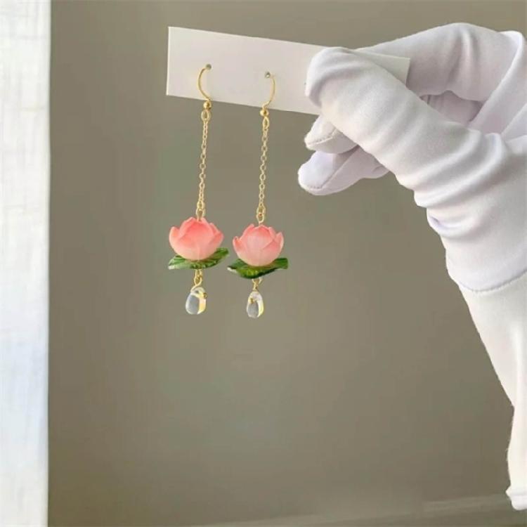 5 Stück Harzblumen-/Blattverzierungen Schmuckherstellung Zubehör Haaraccessoires Kits