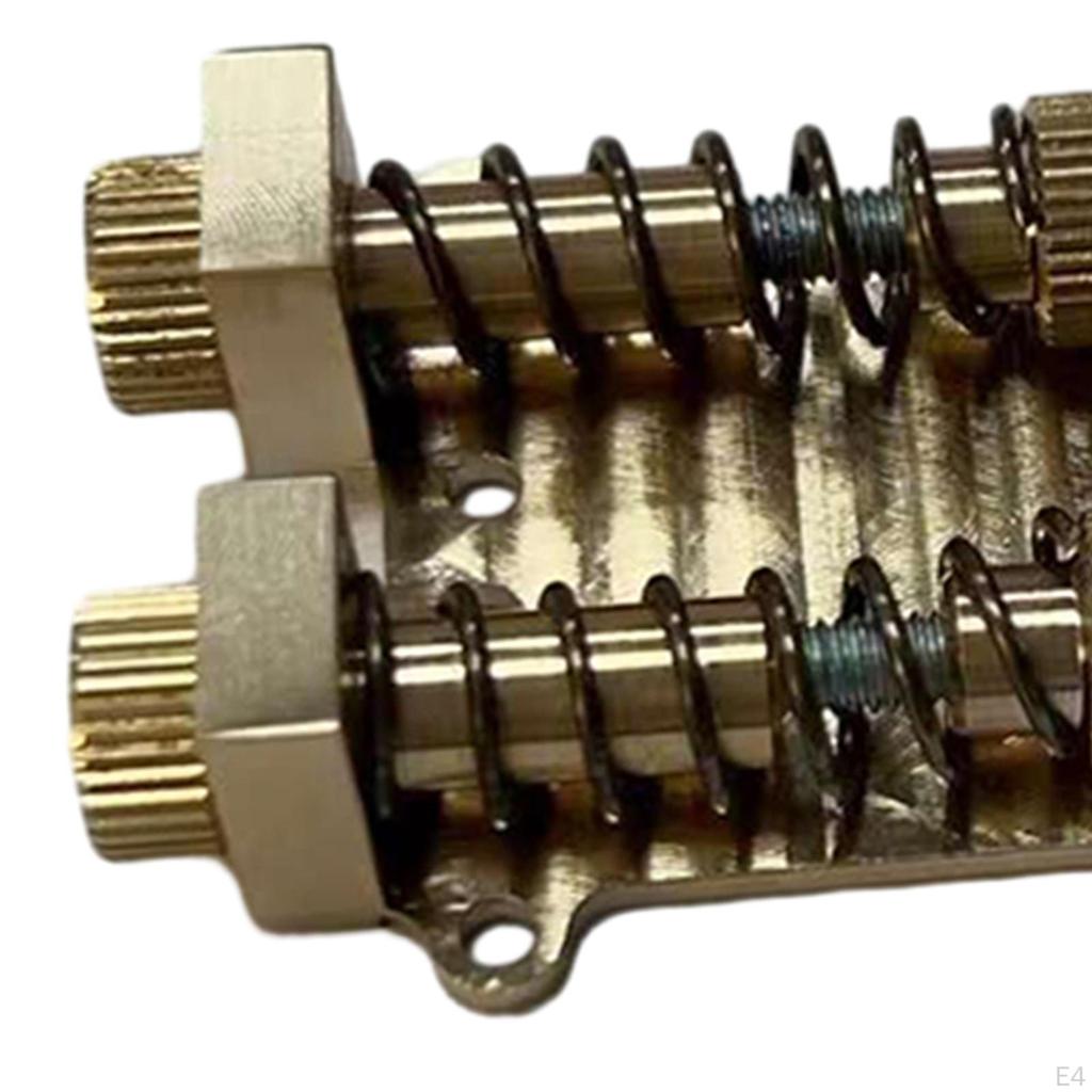 Mosazný tremolový stabilizátor, seřizovač tremola, robustní kovový seřizovač odolný proti opotřebení, díly pro elektrickou kytaru