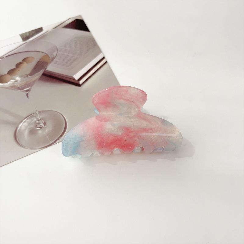 Color-changing Hair Clips with A High-end Feel Iridesy Grappling Clips Elegant Updo Shark Clips and Hair Accessories