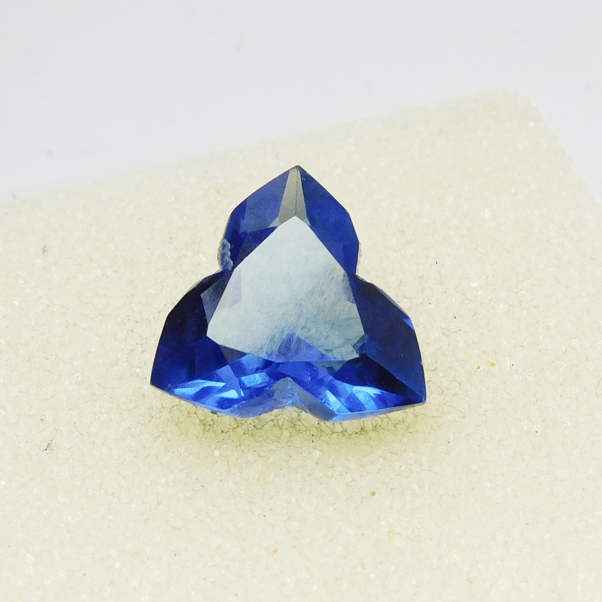 

8.55 Ct Natural Blue Sapphire Fancy Cut Ring Size CERTIFIED Loose Gemstone M-542-Ra 12.5 mm approx. синій