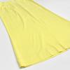 Capable Solid Color Linen Blend Micro-Elastic Vest & Long Dress Two-Piece Set - Summer/Autumn for Work or Casual Wear