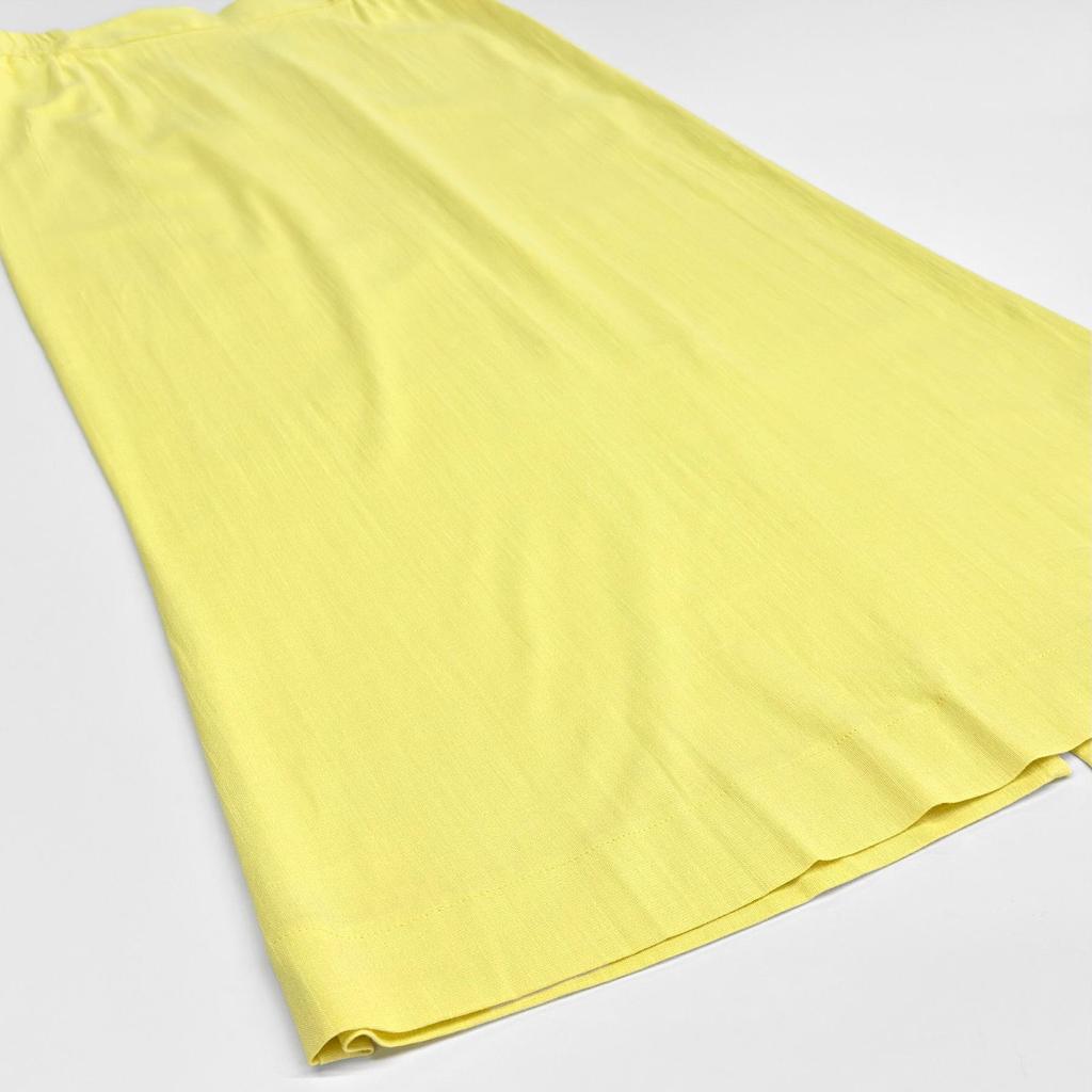 Capable Solid Color Linen Blend Micro-Elastic Vest & Long Dress Two-Piece Set - Summer/Autumn for Work or Casual Wear