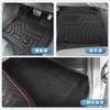 New Serena C28 Floor Design for C28 Hybrid 3D Floor Mats Made of TPE Easy 3D Custom Interior Set of 4 C28 Hybrid Mats, Vehicle-Specific 7-Passenger