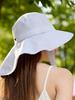 Mimin Gentle Breeze Check Ribbon Hat (Select 1 Of 2)