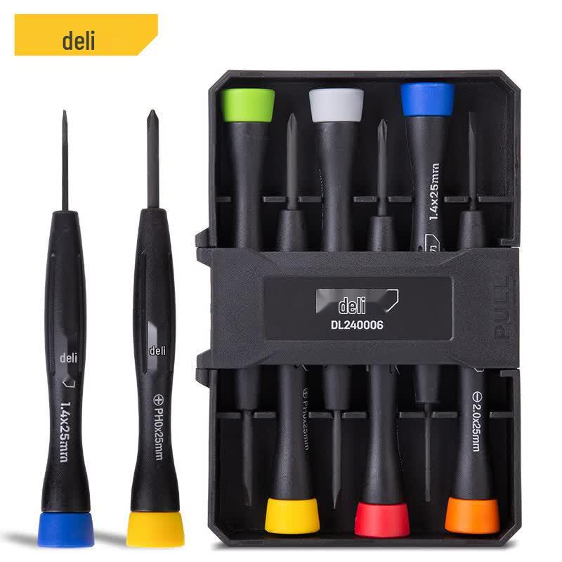 Deli Precision Watch Repair Screwdriver Set