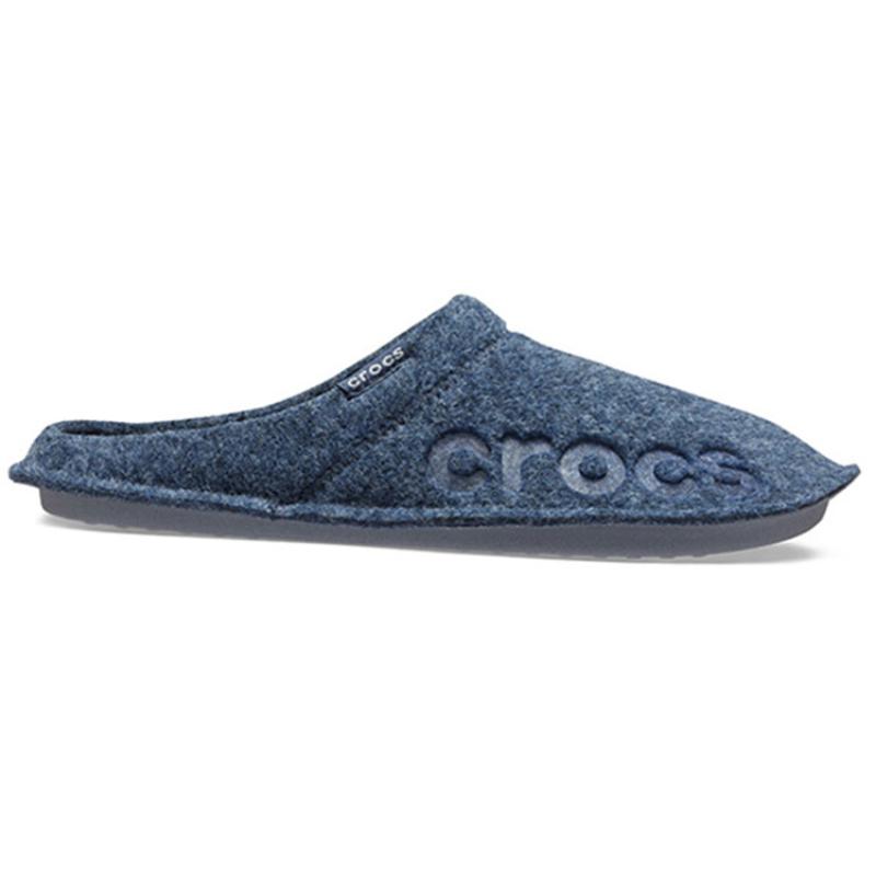 Crocs Lightweight Anti-Slip Slippers Unisex Deep Blue