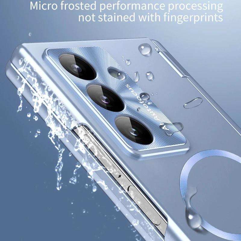 Full Cover Hinge Protection for Magsafe Case for Samsung Galaxy Z Fold 8 Ultra Wide 7 6 5 Hard Phone Shell with Screen Protector