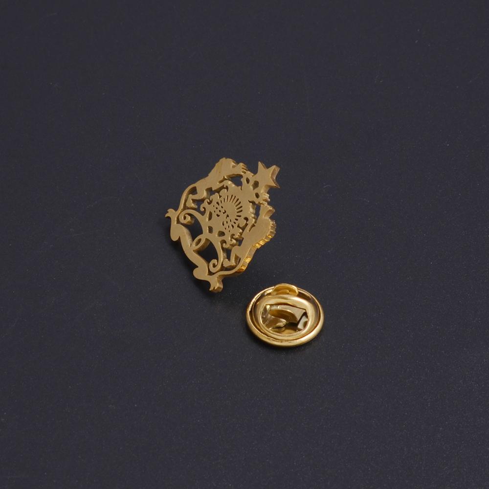 Anniyo Morocco brooch for Women Girls Stainless Steel Moroccan Maroc Jewelry #541762