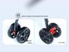 Lightweight Foldable Pet Stroller with Detachable Cage for Small Dogs & Cats