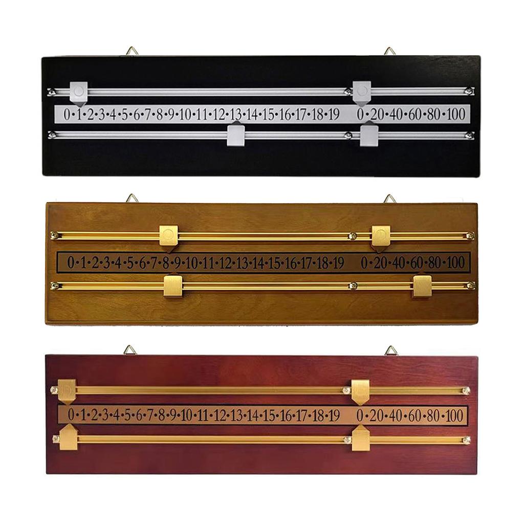 Snooker Pool Scoreboard Game Scorer Billiard Tool for Club, Billiard Scoreboard Wall Mounted Snooker Game Score Board