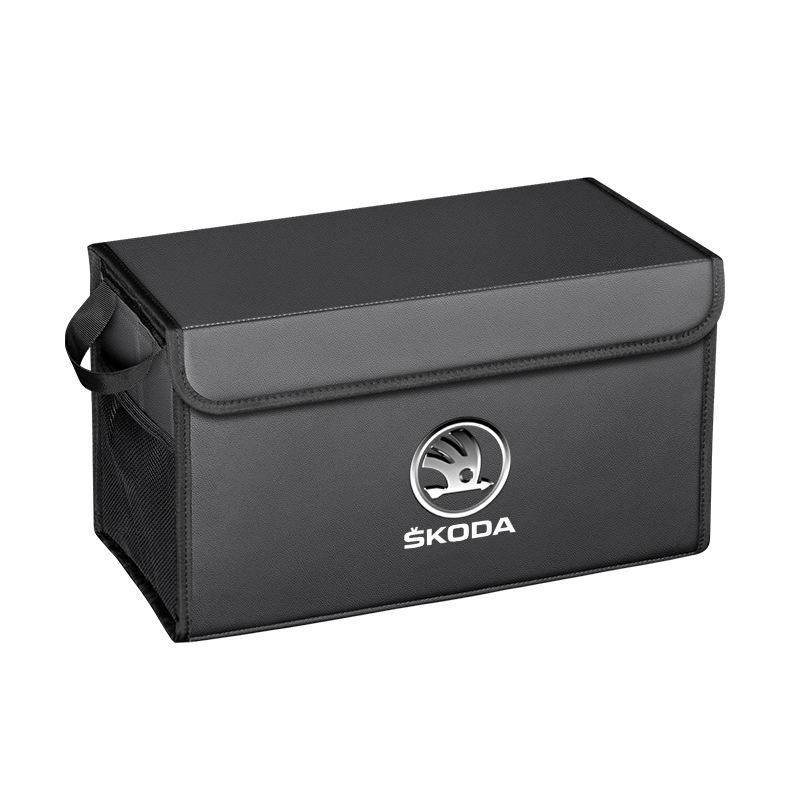 Compatible Car Trunk Storage Box for Skoda Octavia, Superb, Hao Rui, Kodiaq, Kamiq, Xin Dong