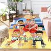 Custom 1Pc Basketball Team Spirit Rug Office Carpet Indoor Outdoor Entrance Doormat Nonslip Soft And Comfortable Living Room D2915324