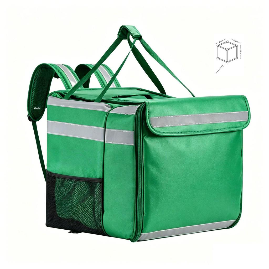 Meituan Isolierter doppelwandiger Lieferrucksack für Take-away & Lebensmittel