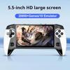 X9 Handheld Game Console Built-in2000+ Games Emulators 5.5Inch Screen 2000mAh 360° Non-slip Joystick Retro Video Game Player