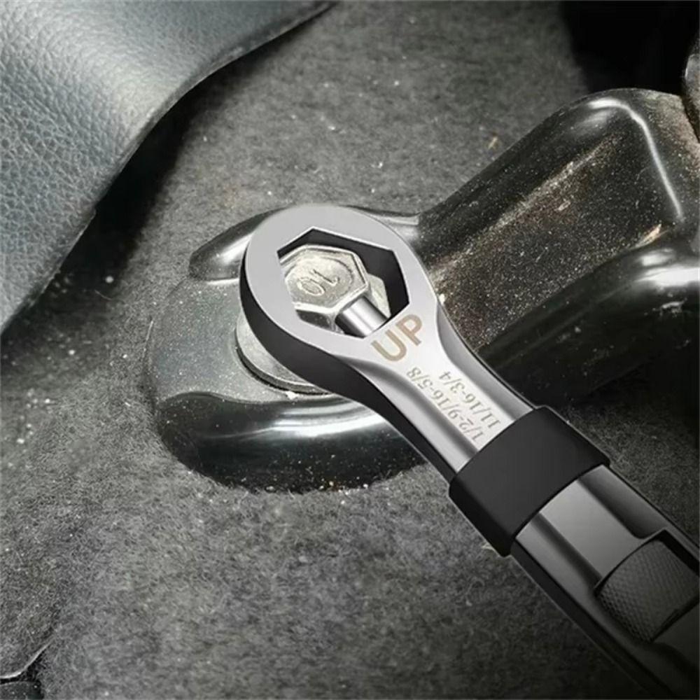 7-19mm Adjustable Spanner CR-V Key Flexible Hand Tool Rust-proof Universal Wrench  Multitools