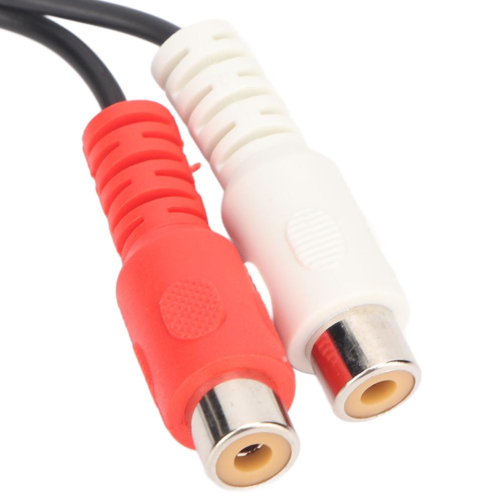 Professional Sound Instrument Cable 1.5m / 4.9ft 8 Pin Male to Female 2RCA  Instrument Connection