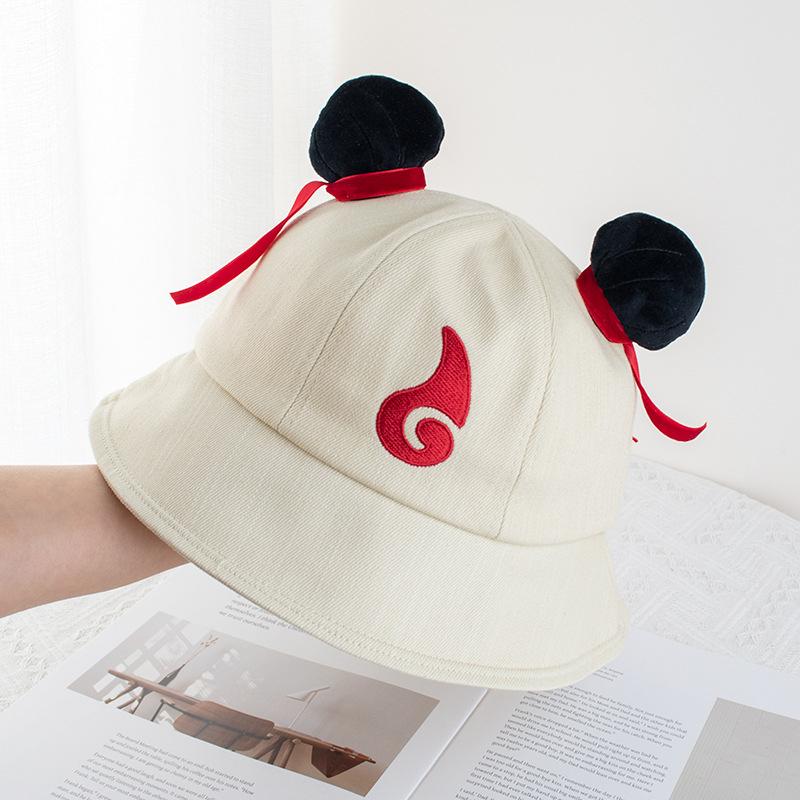 Cute Round Head Design For Men And Women Meatball Shaped Fisherman Hat For Summer Outdoor Leisure And Sun Shading