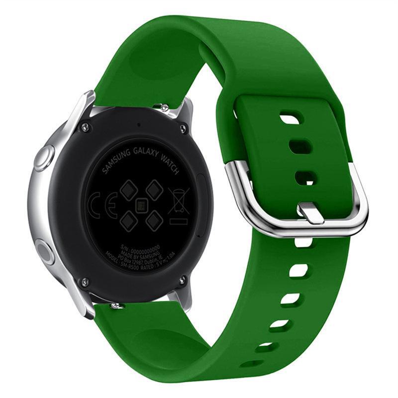 Compatible Silicone Strap for Huawei GT2/GT3 & Samsung Watches, 20/22mm Quick Release, Watch5 Strap