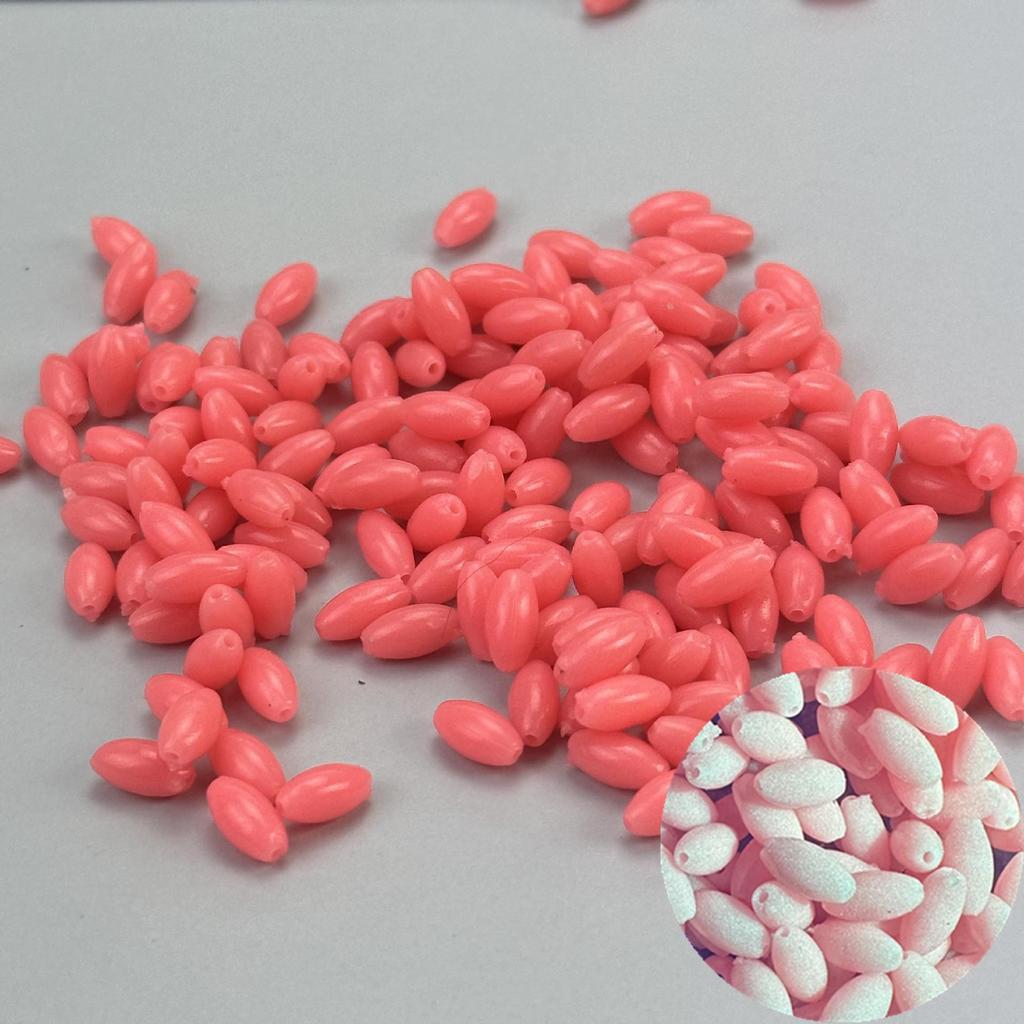 Leuchtende Olivenbohnen-Fischposen - Auffälliges zylindrisches Design für Angelzubehör