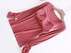 Modal Cup Integrated Long-Sleeve Women's Korean-Style Loose Pajama Top with Chest Pad