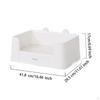 Rabbit Pad Holder Cute Easy To Clean Pet Bedpan for Pets Puppy Small Animals