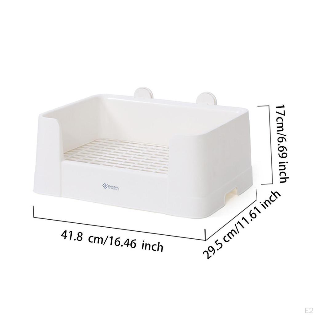 Rabbit Pad Holder Cute Easy To Clean Pet Bedpan for Pets Puppy Small Animals