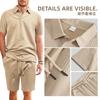 Fashion year European and American men's clothing new spot summer loose casual lapel jacquard short-sleeved polo shirt
