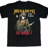 Megadeth So Far,So Good,So What 1988 Shirt schwarz Herren Alle Größen