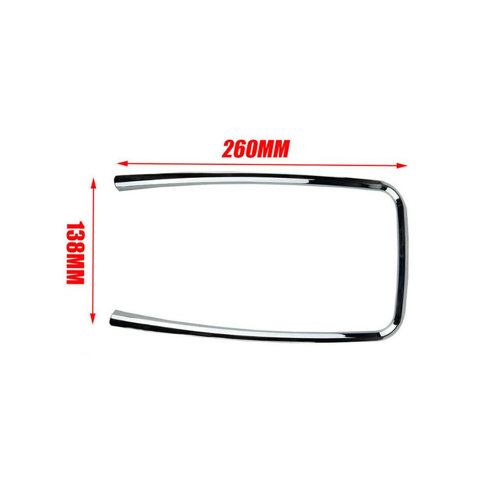 For 09-13 Buick LaCrosse Beige Center Console Roller Blind Cover + Plating Trim