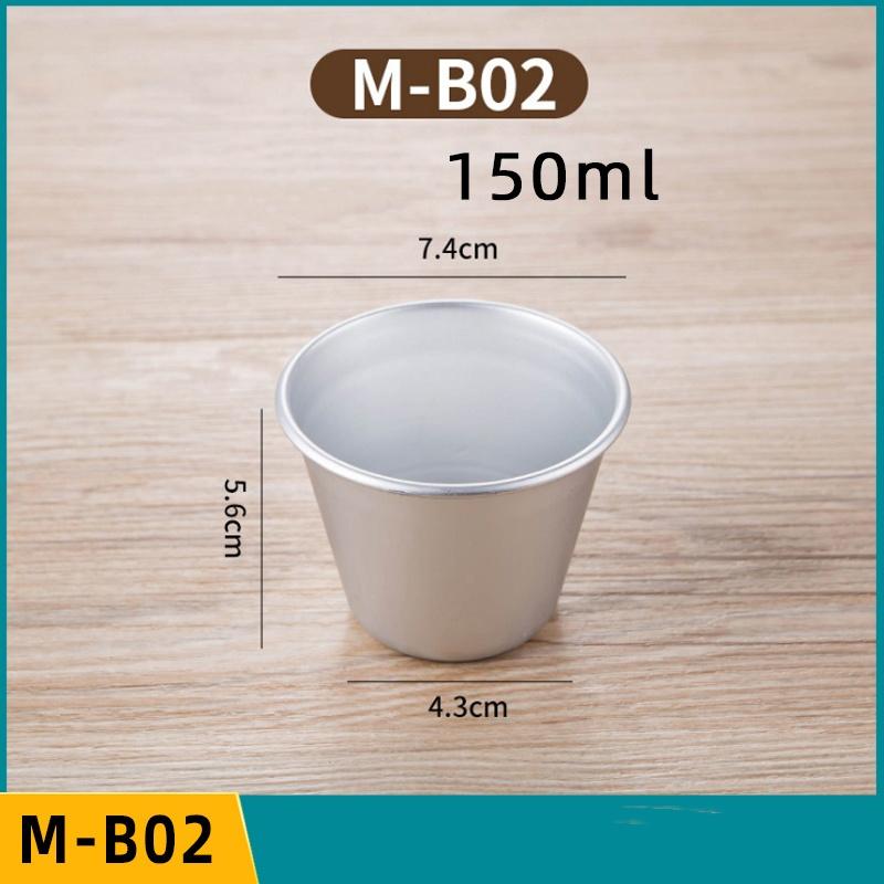 5 or 10 Pcs Set Pudding Cup Molds Mini Fluted Cake Pans Jelly Fast Heat-Up Aluminum Alloy Baking Mold Mousse Dish Cheese Mould