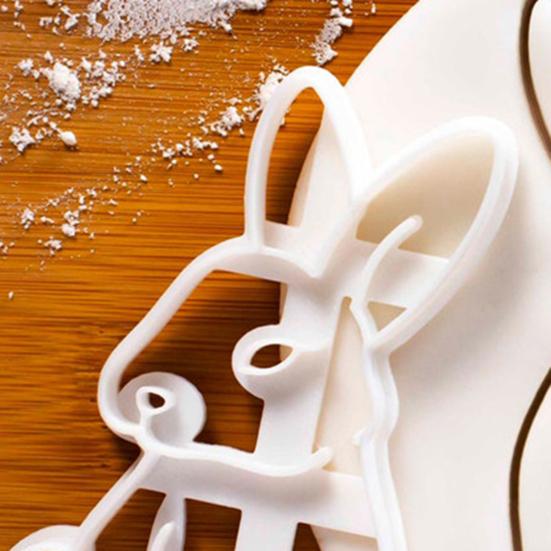 Praktisches Antihaft-Gebäckwerkzeug, klare Textur, Kinder-Feiertagsplätzchenform für Bäckerei, Keksform