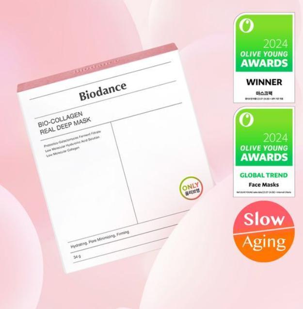Biodance Bio Collagen Real Deep Mask Pack – Intensive Firming & Hydrating Sheet Mask