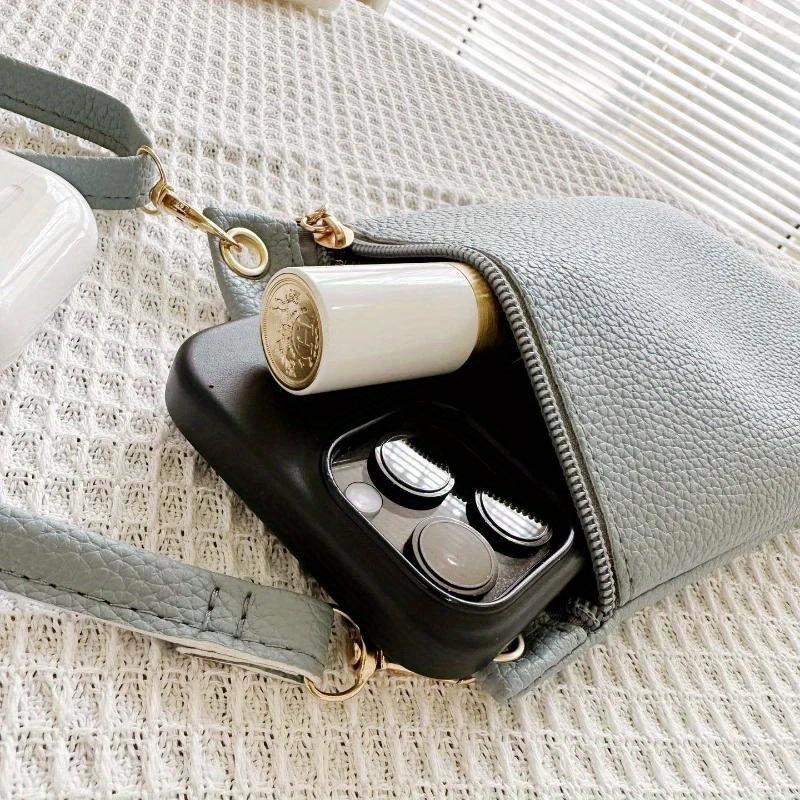 Mini Crossbody Bag PU Personalized Fashionable Mobile Phone Bag Sweet Women's Convenient Shoulder Bag Purses And Handbags