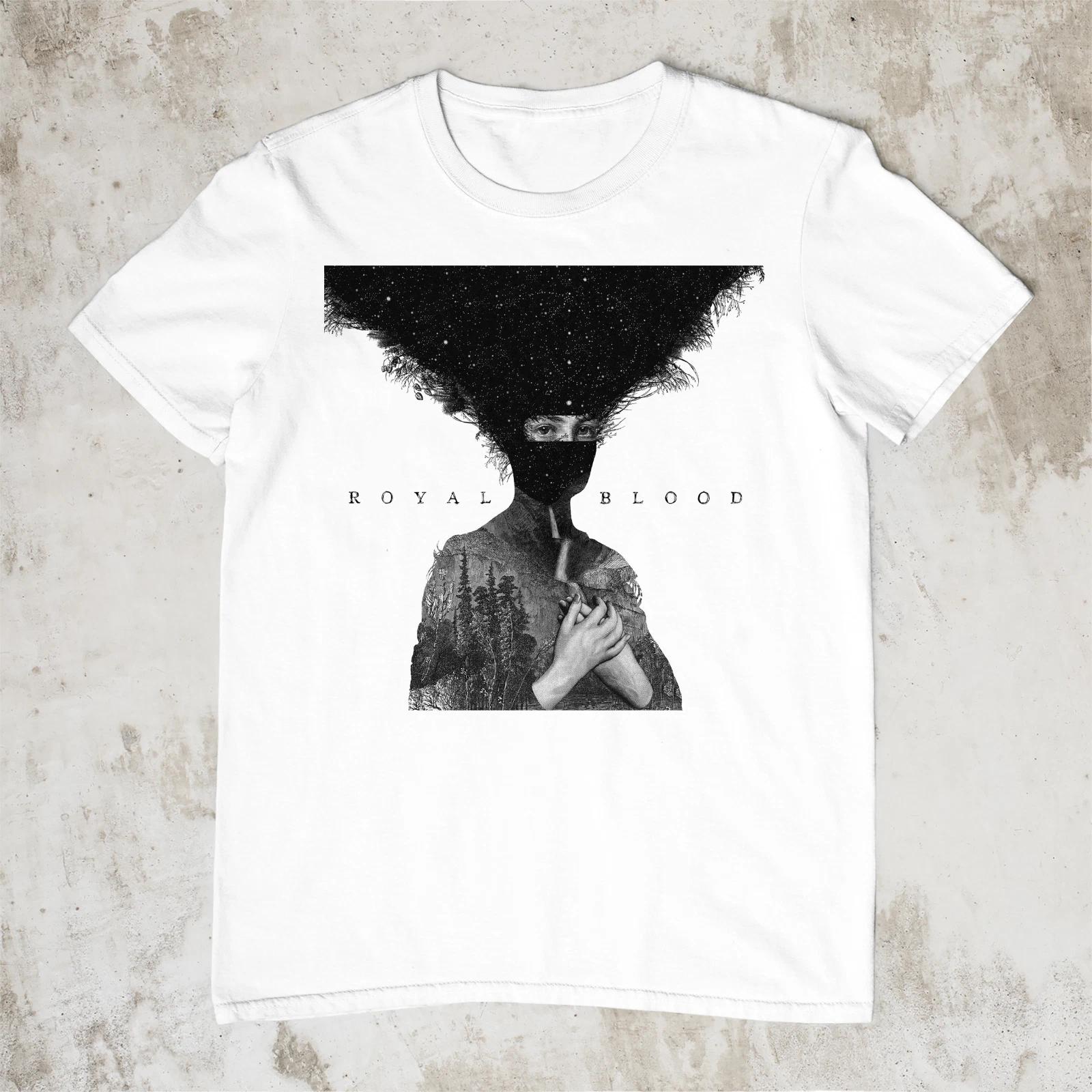 New Royal Blood Band Heavy Cotton Unisex All Size White Shirt XXL