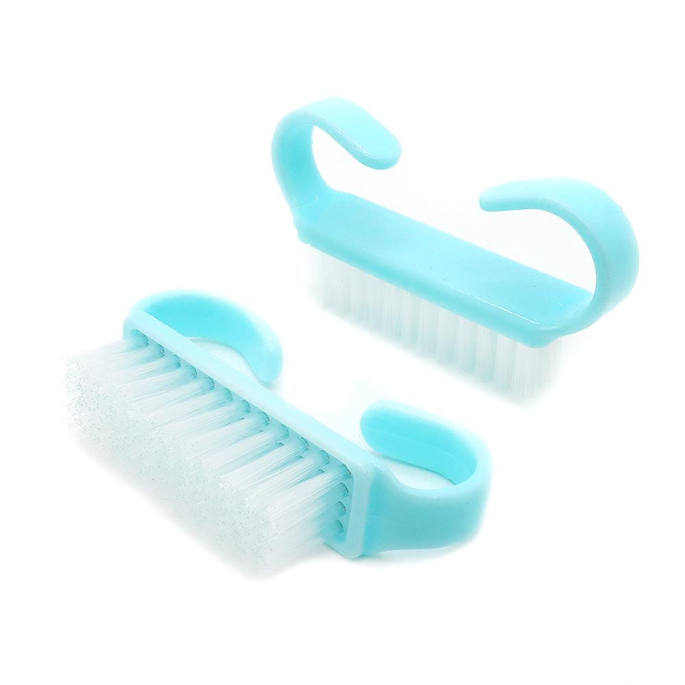 1Pc Nail Cleaning Brushes Manicure Pedicure Soft Hair Remove Dust Powder Hand Scrubbing Clean Brush For Nail Care Makeup