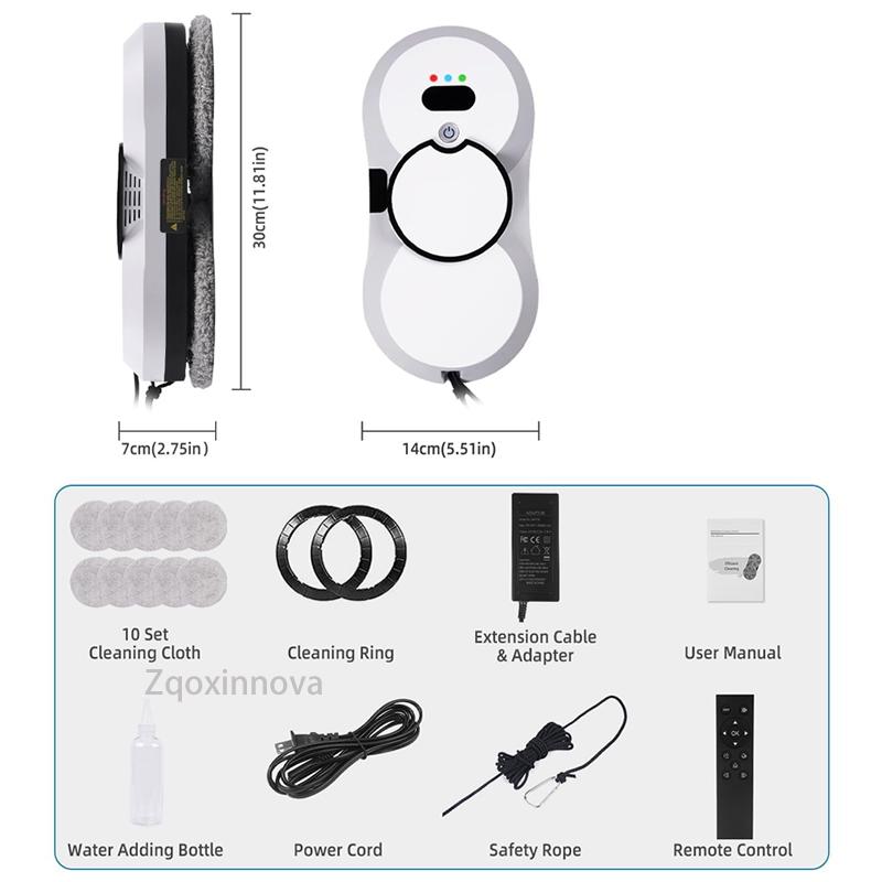 UPS Robot for Washing Sindows Vacuum Cleaner Glass Washer Home Appliance Plaster Robot Smart Cleaning Robot Electric Floor Mops US