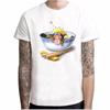 T-shirt Men Fashion Cool O Neck Naruto Love Ramen Print T-shirt Short Sleeve Casual