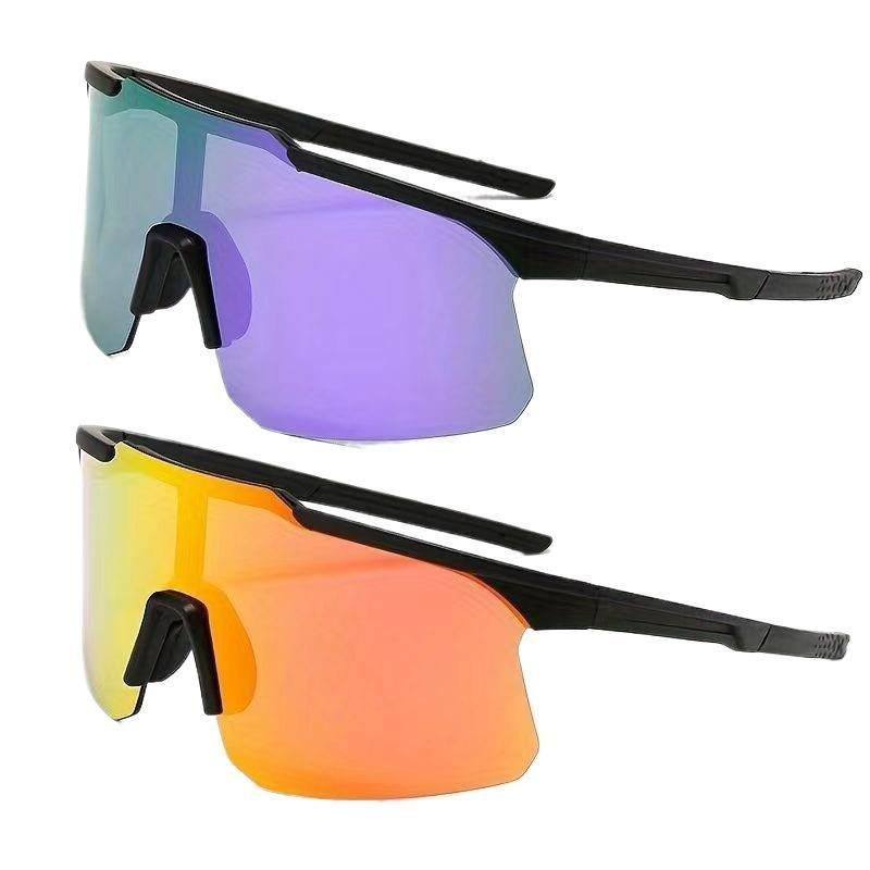 Cycling Glasses, Goggles, Men'S And Women'S Large-Frame Sunglasses, Hiking, Mountaineering, Windshield Glasses, Uv-Proof Sunglasses.