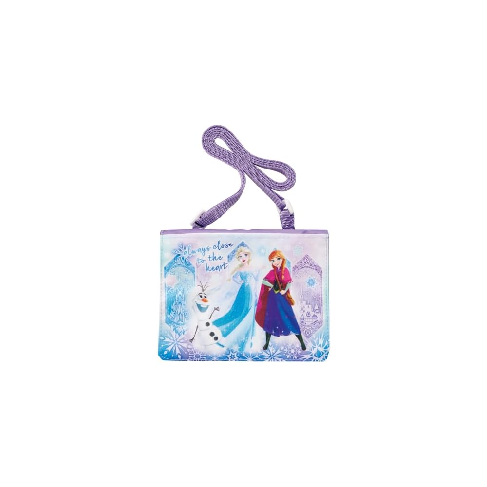 

Skater Disney Frozen 2 Way Pocket Pouch with Shoulder Belt 11x14x3cm for Girls