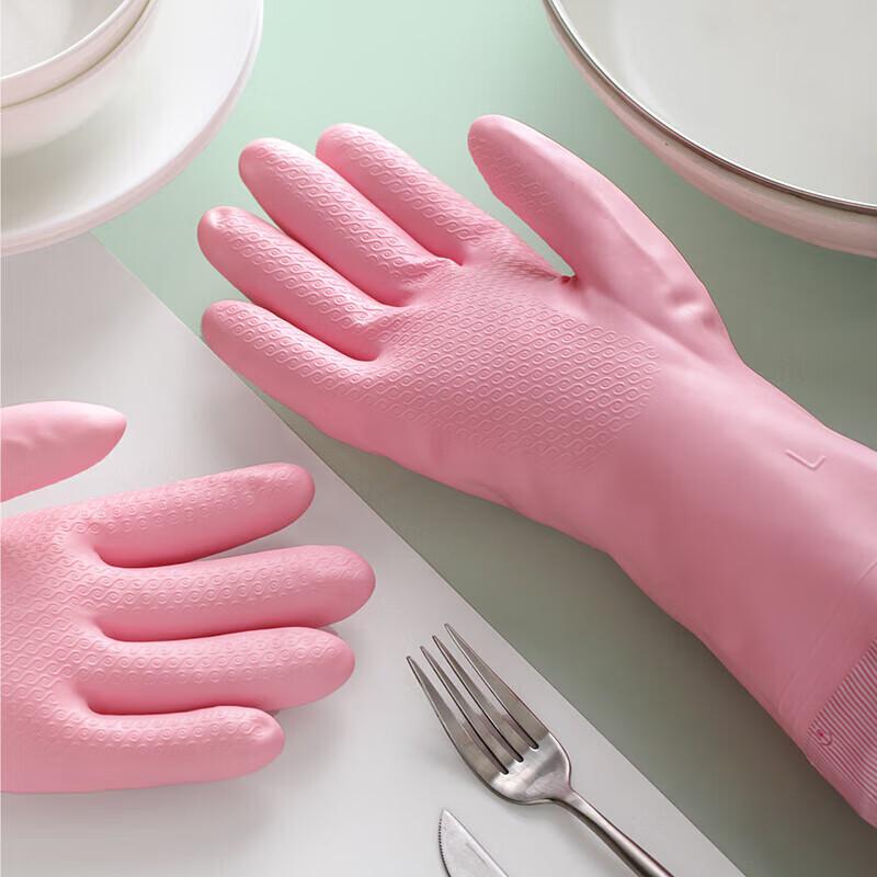 Chahua Durable Kitchen Gloves with Plush Lining and Sleeves